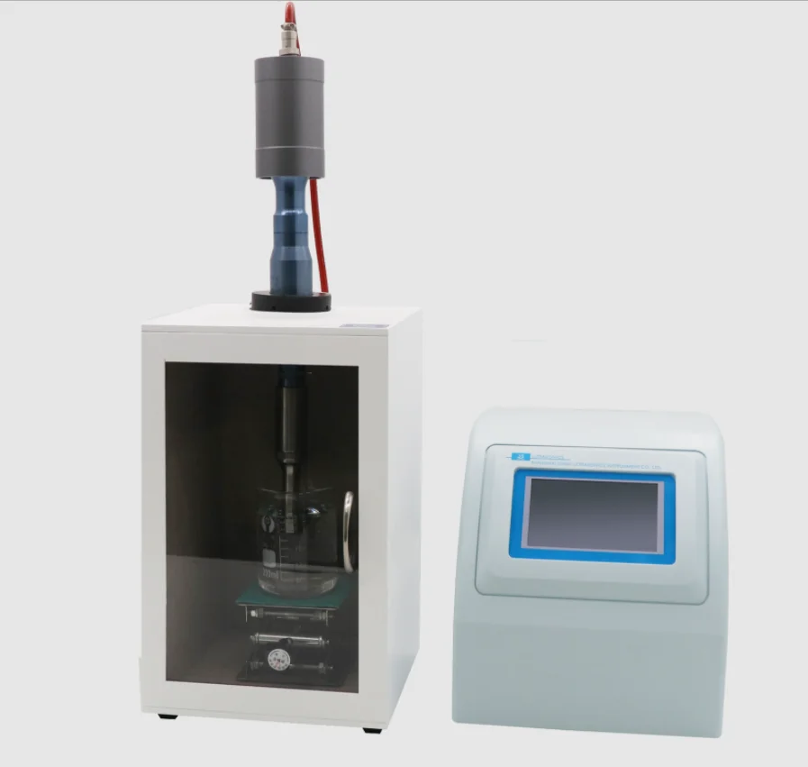 Electric Ultrasonic Homogenizer Sonicator Probe Ghee Emulsification Used Condition Steel Mixer for Liquid for Cosmetics Soaps
Electric Ultrasonic Homogenizer Sonicator Probe Ghee Emulsification Used Condition Steel Mixer for Liquid for Cosmetics Soaps
