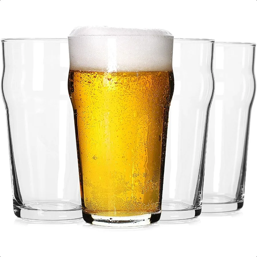 Pint Glasses20oz British Beer Glass Classics Craft Beer Glasses Premium Beer Glass Tumbler Set of 4 Unique Design Beer Glasses
Pint Glasses20oz British Beer Glass Classics Craft Beer Glasses Premium Beer Glass Tumbler Set of 4 Unique Design Beer Glasses