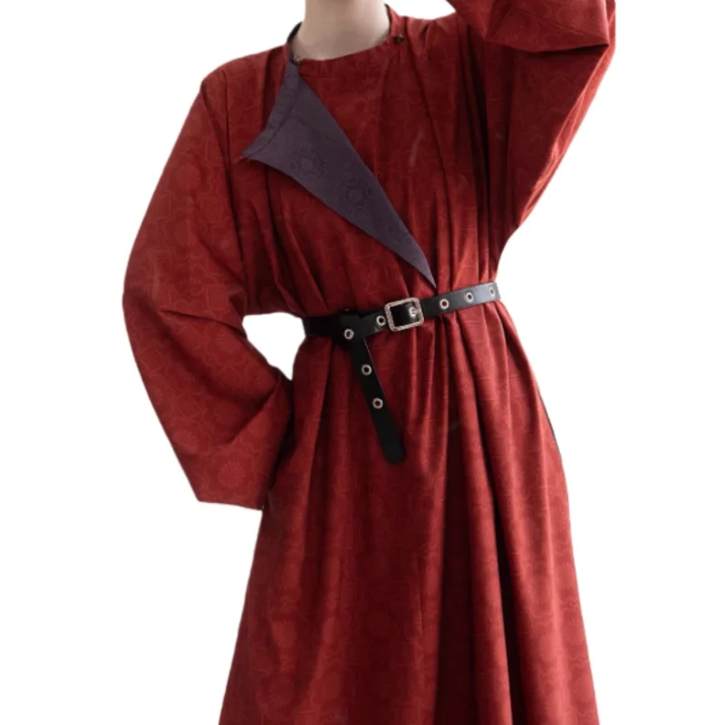  Модный китайский ханьфу-халат в винтажном стиле династии Тан, платье с круглым вырезом, длинное платье с принтом, двусторонняя носимая ветровка для ролевых игр
Модный китайский ханьфу-халат в винтажном стиле династии Тан, платье с круглым вырезом, длинное платье с принтом, двусторонняя носимая ветровка для ролевых игр