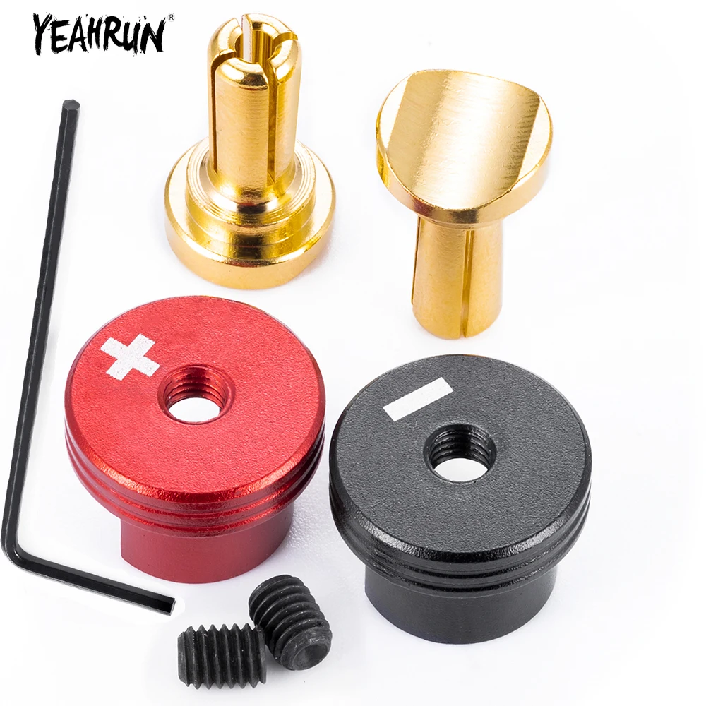 YEAHRUN 1Pair 4.0mm/5.0mm Banana Plugs Connectors with Cooling Cover for RC Lipo Battery RC Drone Airplane Model Car Parts
YEAHRUN 1Pair 4.0mm/5.0mm Banana Plugs Connectors with Cooling Cover for RC Lipo Battery RC Drone Airplane Model Car Parts