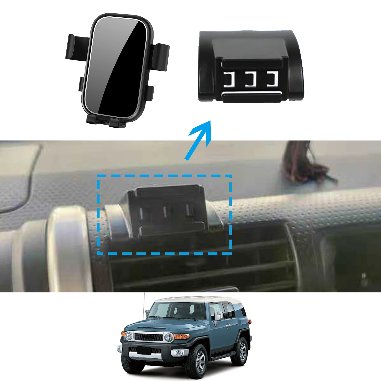Car Mobile Phone Holder for Toyota FJ Cruiser GPS Bracket Navigation Stand Auto Accessories
Car Mobile Phone Holder for Toyota FJ Cruiser GPS Bracket Navigation Stand Auto Accessories