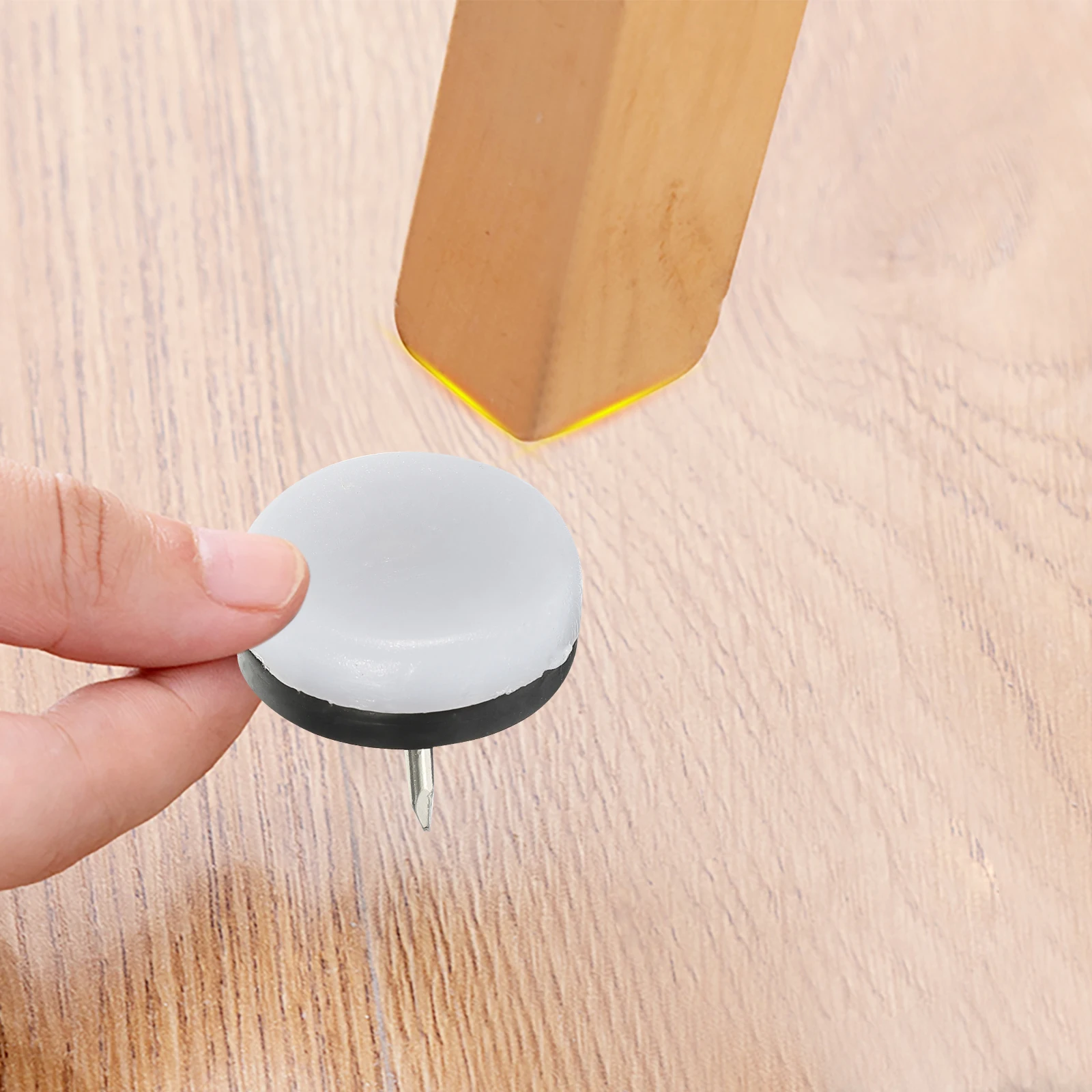 40pcs Anti-Slip Foot Nails Furniture Floor Protectors Noise Proof Pads Metal Pin Round Nylon Head Moisture Resistant Non-Slip
40pcs Anti-Slip Foot Nails Furniture Floor Protectors Noise Proof Pads Metal Pin Round Nylon Head Moisture Resistant Non-Slip