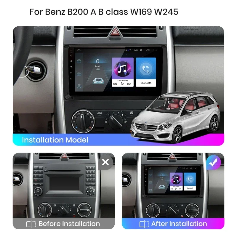 Android Radio For Mercedes Benz B200 Sprinter W906 W639 AB Class W169 W245 Viano Vito Car stereo Multimedia Player Carplay Auto 
Android Radio For Mercedes Benz B200 Sprinter W906 W639 AB Class W169 W245 Viano Vito Car stereo Multimedia Player Carplay Auto