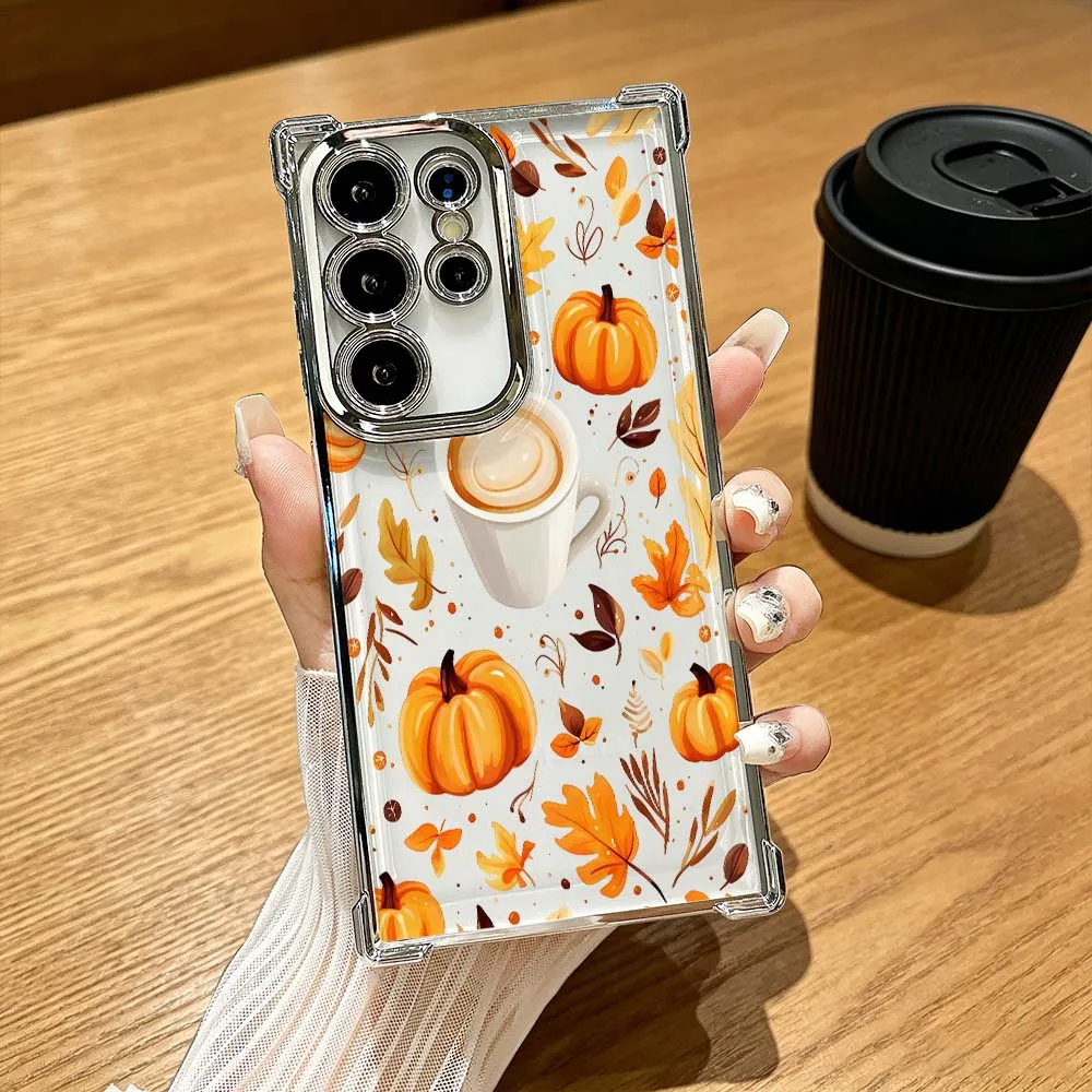 Autumn Pumpkin Coffee Art Anti-Drop Funda For Samsung Galaxy S26 S25 S24 S23 S22 S21 FE Ultra Plus 5G Soft Cover Phone Case
Autumn Pumpkin Coffee Art Anti-Drop Funda For Samsung Galaxy S26 S25 S24 S23 S22 S21 FE Ultra Plus 5G Soft Cover Phone Case