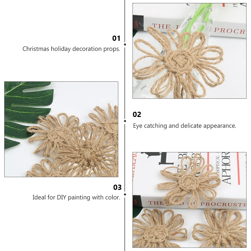 5pcs Linen Flowers Decor 6.5X6.5X1Cm Handmade Flower Decoration For Diy Craft Wedding Party Xmas Home Artificial Flower
5pcs Linen Flowers Decor 6.5X6.5X1Cm Handmade Flower Decoration For Diy Craft Wedding Party Xmas Home Artificial Flower