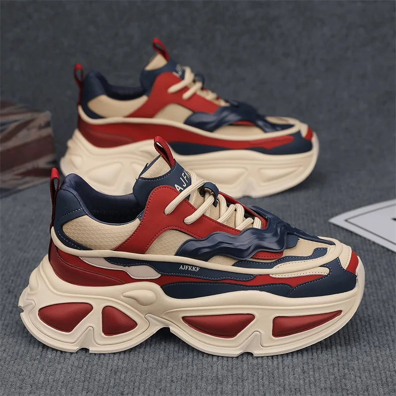 Мужские кроссовки высокого качества. Универсальная и удобная взрывная повседневная обувь. Спортивные кроссовки для бега на толстой подошве.
Мужские кроссовки высокого качества. Универсальная и удобная взрывная повседневная обувь. Спортивные кроссовки для бега на толстой подошве.