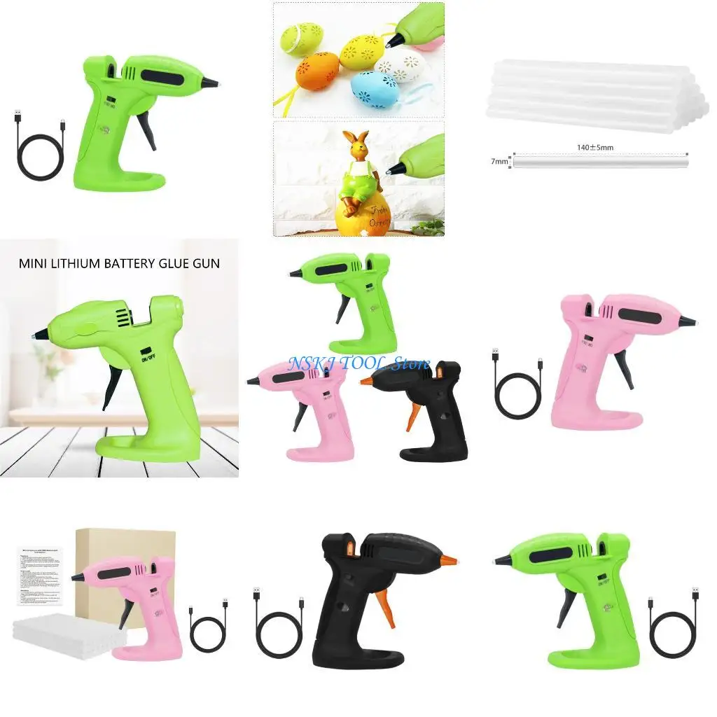 L8RC Professional Hot Adhesive Pen With Leakproof Nozzle & Thermal Control System 7mm Capacity Leak Proof Nozzle Design
L8RC Professional Hot Adhesive Pen With Leakproof Nozzle & Thermal Control System 7mm Capacity Leak Proof Nozzle Design