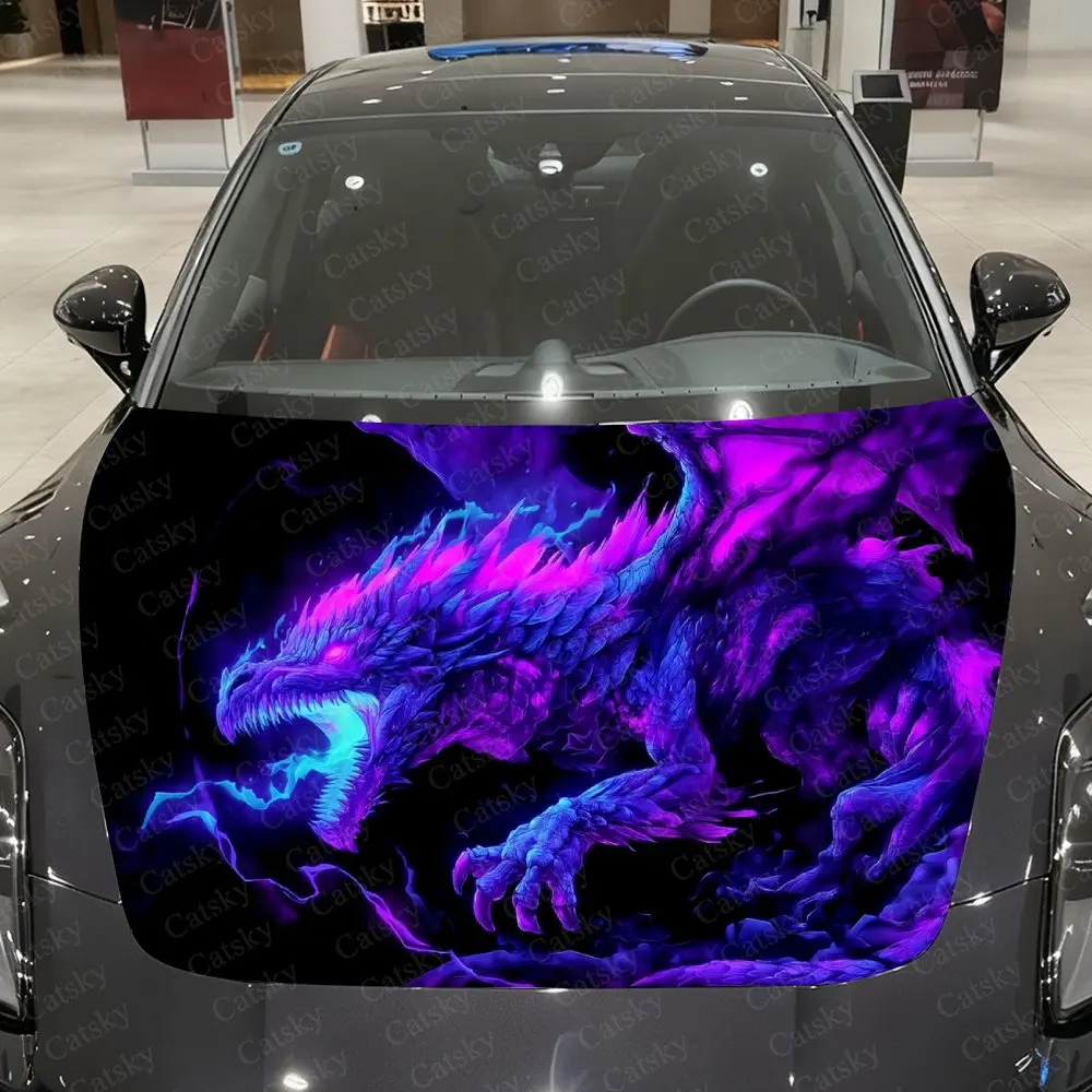 Виниловая пленка для автомобиля Purple Glow Phantom Dragon, водонепроницаемая наклейка на капот автомобиля из ПВХ, самоклеящиеся устойчивые к царапинам наклейки
Виниловая пленка для автомобиля Purple Glow Phantom Dragon, водонепроницаемая наклейка на капот автомобиля из ПВХ, самоклеящиеся устойчивые к царапинам наклейки