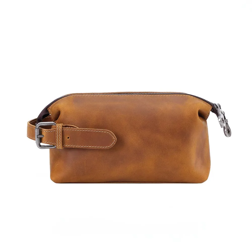 AIGUONIU Casual Genuine Leather Clutch Bag Crazy Horse Leather Travel Makeup Bag Fashion Durable Cosmetic Bag for Men Women
AIGUONIU Casual Genuine Leather Clutch Bag Crazy Horse Leather Travel Makeup Bag Fashion Durable Cosmetic Bag for Men Women