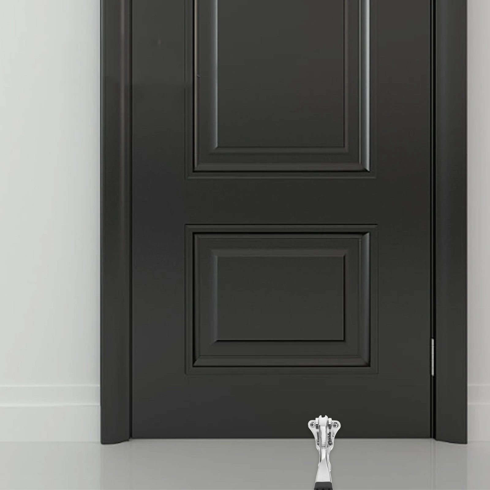 Metal Doorstop Adjustable Heavy Duty Kick Down Stopper Rubber Base Black Stops Floor Suitable Tiles Carpets Glass Wood Door Wall
Metal Doorstop Adjustable Heavy Duty Kick Down Stopper Rubber Base Black Stops Floor Suitable Tiles Carpets Glass Wood Door Wall