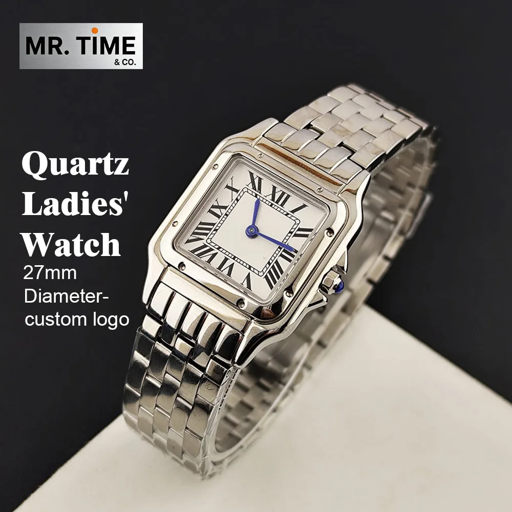 New 27mm high-quality ladies' watch square watch Roman watch stainless steel watch custom logo folding buckle quartz movement
New 27mm high-quality ladies' watch square watch Roman watch stainless steel watch custom logo folding buckle quartz movement