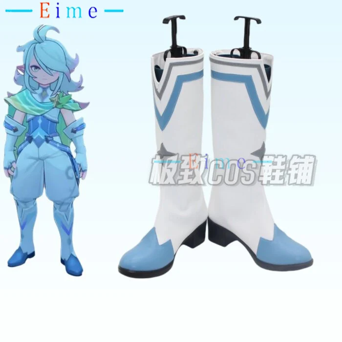 Iris Cosplay Shoes Game Roco Kindom Cosplay Props Custom Made Big Size Holloween PU Leather Shoes
Iris Cosplay Shoes Game Roco Kindom Cosplay Props Custom Made Big Size Holloween PU Leather Shoes