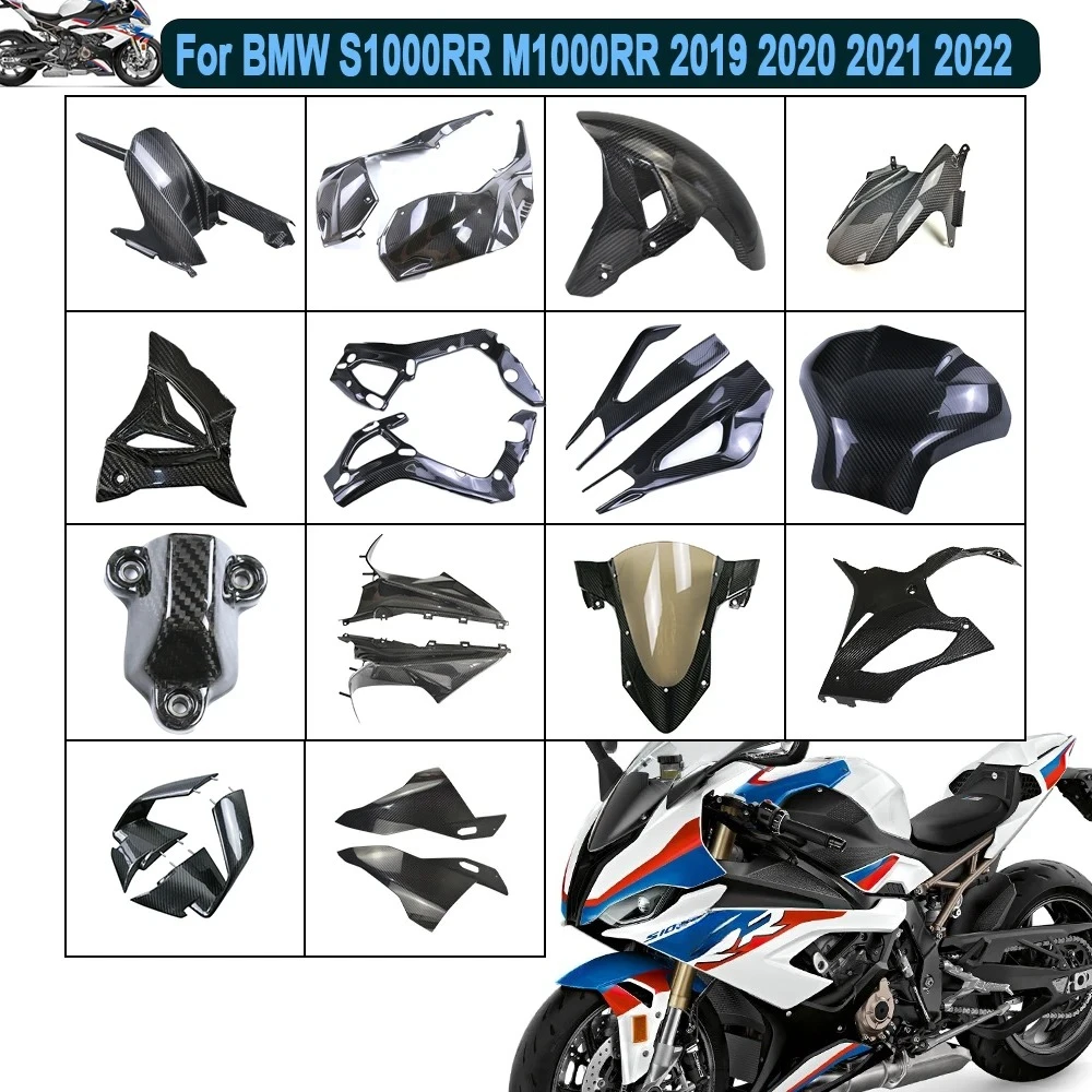 For BMW S1000RR M1000RR 2019 2020 2021 2022 3K Carbon Fiber Retrofit Part Fender Winglets Side Panel Footrest Tail Cover Fairing
For BMW S1000RR M1000RR 2019 2020 2021 2022 3K Carbon Fiber Retrofit Part Fender Winglets Side Panel Footrest Tail Cover Fairing