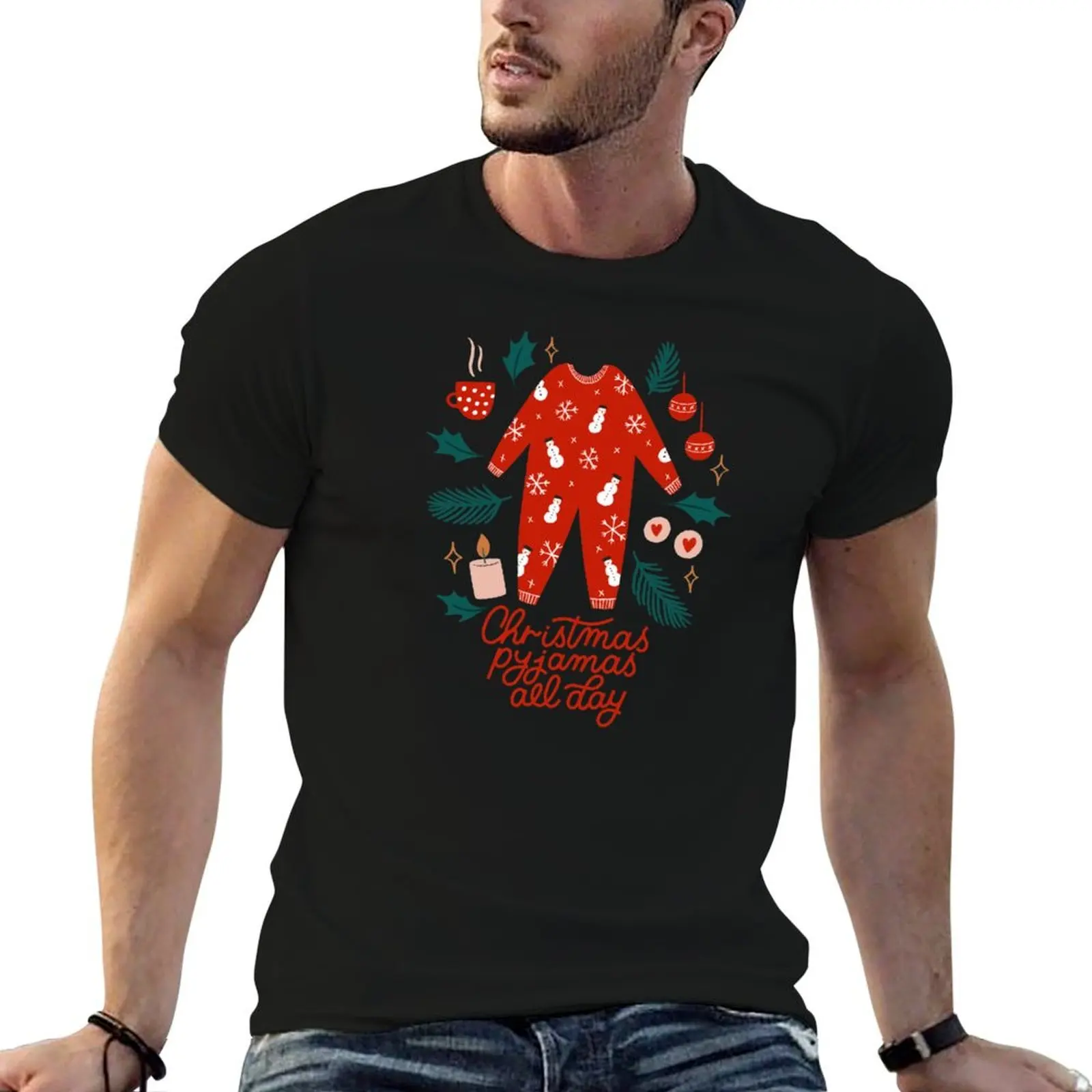 Christmas Pyjamas T-Shirt custom shirt shirts graphic tees blue archive anime clothes outfits for men
Christmas Pyjamas T-Shirt custom shirt shirts graphic tees blue archive anime clothes outfits for men