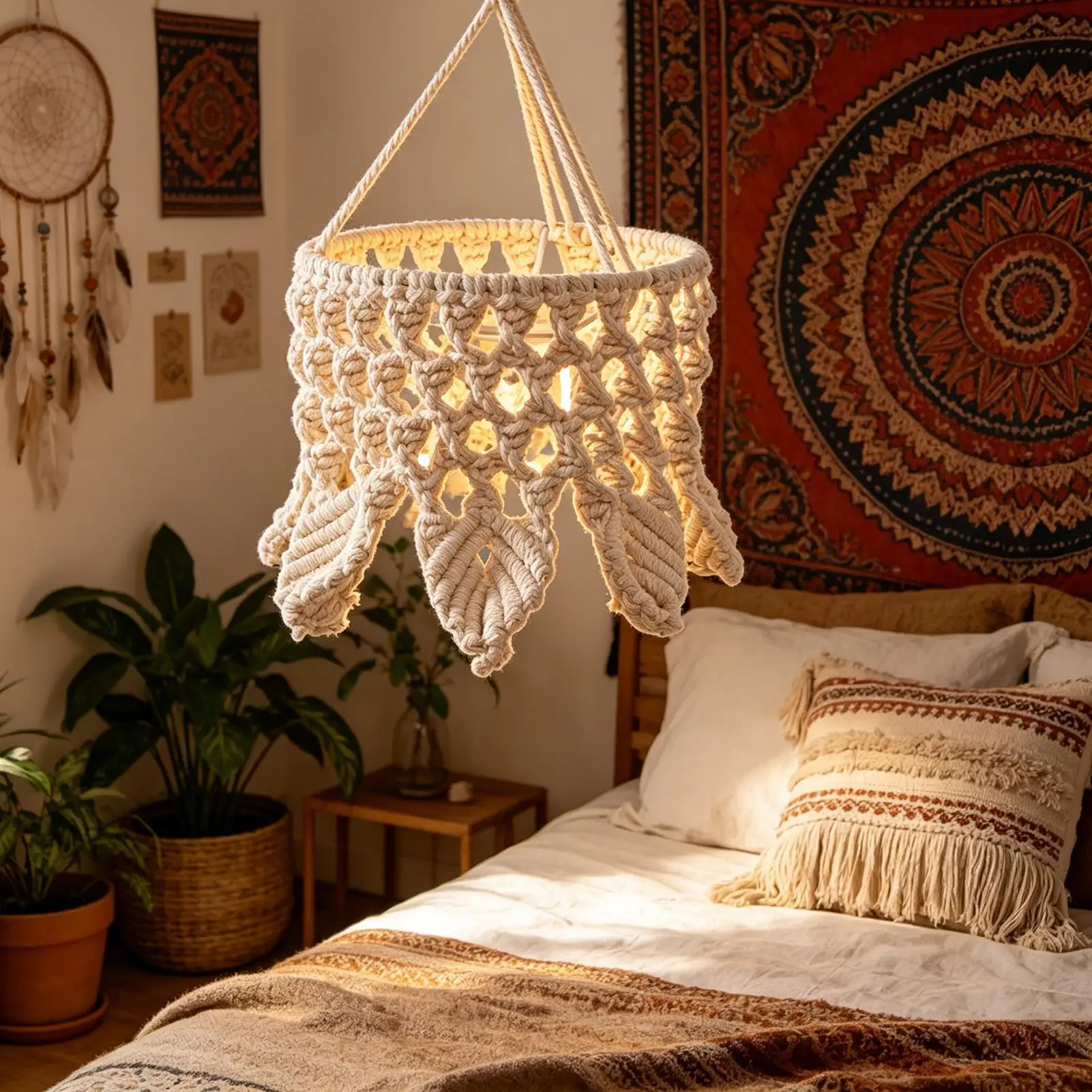 Boho Lampshade Boho Hand Hand-woven Cotton Rope Lamp Shades For Wall Sconce Table Pendant Light Fitting Home Living Room Yard
Boho Lampshade Boho Hand Hand-woven Cotton Rope Lamp Shades For Wall Sconce Table Pendant Light Fitting Home Living Room Yard