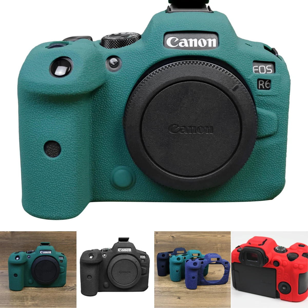 For Canon EOS R6 R6II Mark II 2 Custom Fit Silicone Case - Dustproof Scratchproof Protector
For Canon EOS R6 R6II Mark II 2 Custom Fit Silicone Case - Dustproof Scratchproof Protector