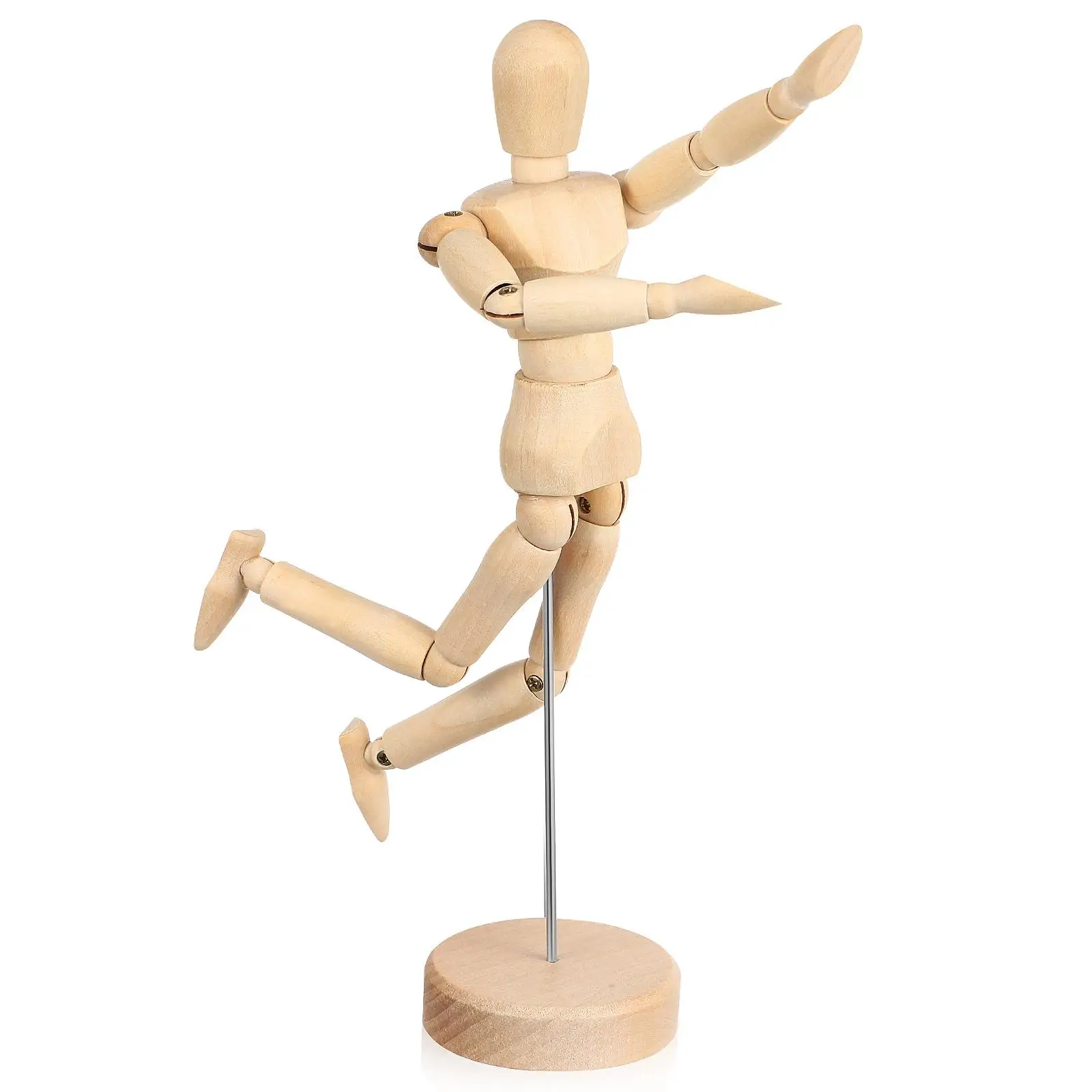 Wooden Figure Jointed Man Artist Mannequin for Painting Dummy Drawing Model Figures
Wooden Figure Jointed Man Artist Mannequin for Painting Dummy Drawing Model Figures