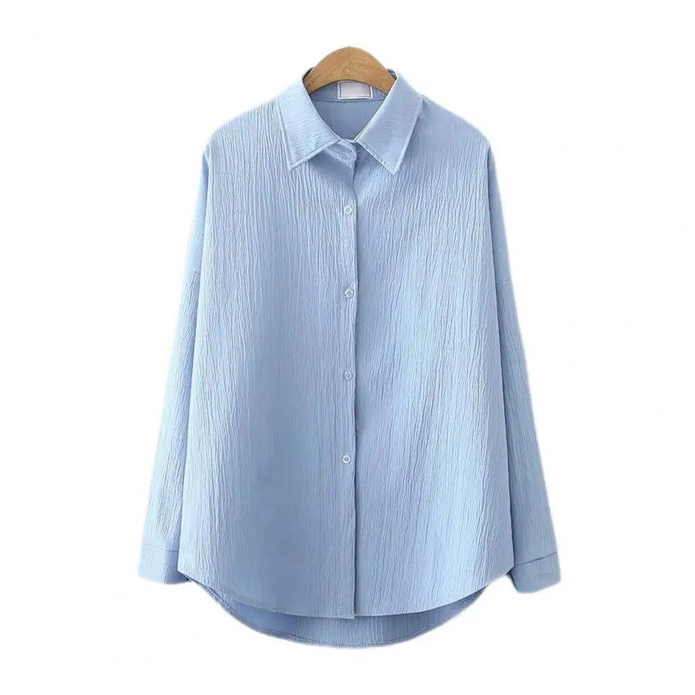 Women Shirt Colors Spring Blouse Quick Dry Single-breasted Women Top Causal- All Match Spring Shirt for Work
Women Shirt Colors Spring Blouse Quick Dry Single-breasted Women Top Causal- All Match Spring Shirt for Work