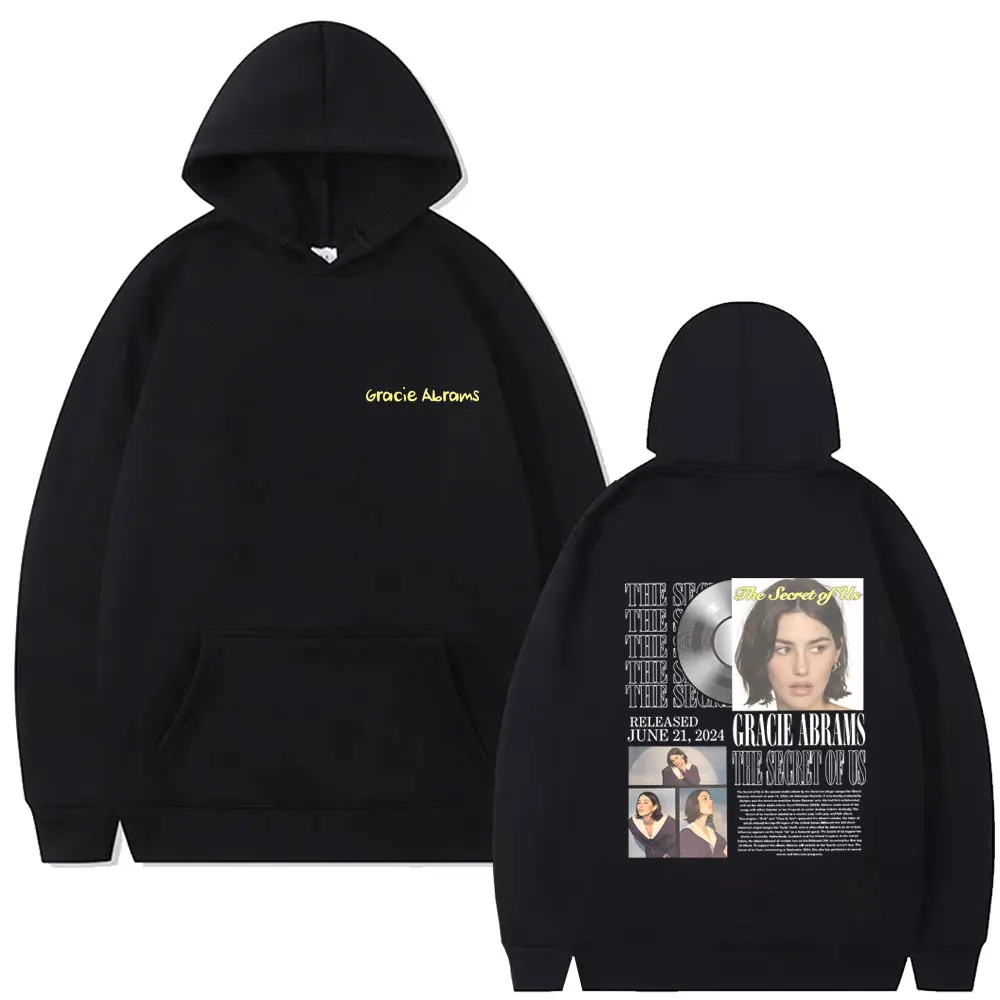 Hot Sale Gracie Abrams The Secret of Us Hoodie Unisex Vintage Casual Oversized Hoodies Men Women's Fashion Pop Music Tracksuit
Hot Sale Gracie Abrams The Secret of Us Hoodie Unisex Vintage Casual Oversized Hoodies Men Women's Fashion Pop Music Tracksuit