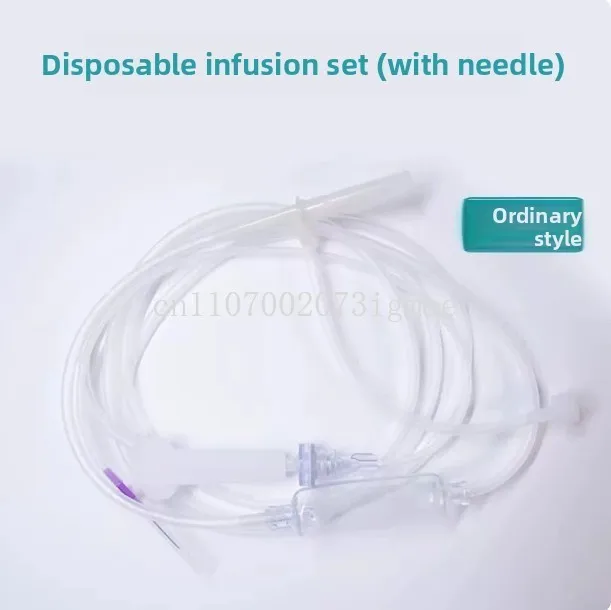 50 Pieces Sterile Disposable Intravenous Infusion Set With Needle Medical Drip Infusion Tube
50 Pieces Sterile Disposable Intravenous Infusion Set With Needle Medical Drip Infusion Tube