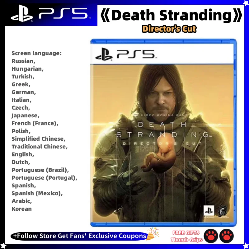 Death Stranding Director's Cut Sony Playstation 5 Game Genuine New Game CD Playstation4 Games Ps5 Death Stranding Director's Cut
Death Stranding Director's Cut Sony Playstation 5 Game Genuine New Game CD Playstation4 Games Ps5 Death Stranding Director's Cut