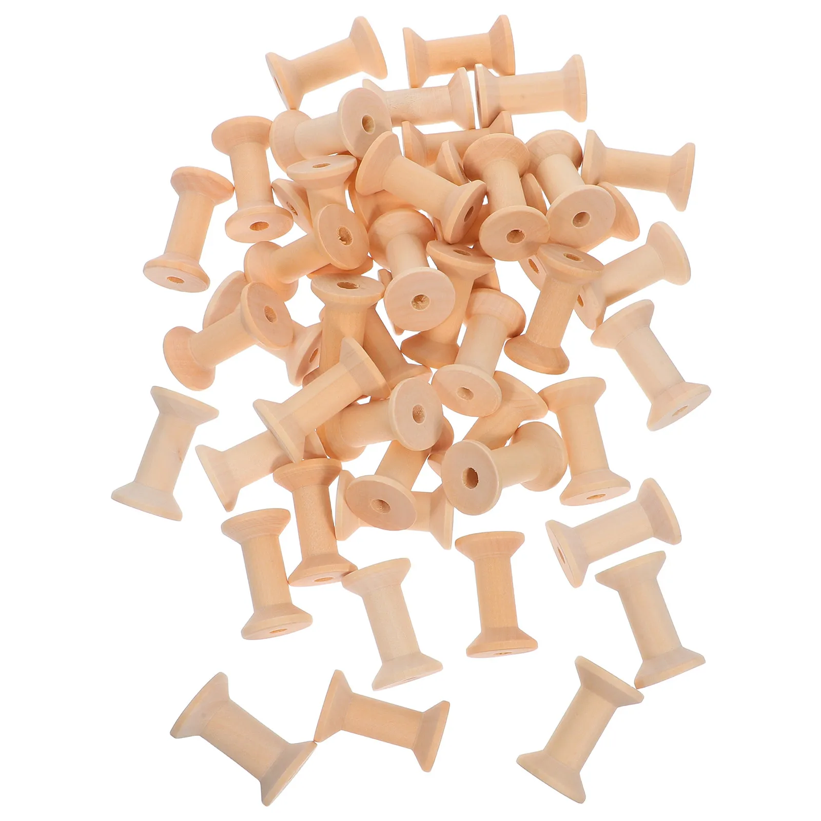 50Pcs Rustic Wooden Spools Unfinished Natural Thread Bobbins Cord Organizer Ribbon Storage DIY Craft Macrame Beading Accessories
50Pcs Rustic Wooden Spools Unfinished Natural Thread Bobbins Cord Organizer Ribbon Storage DIY Craft Macrame Beading Accessories