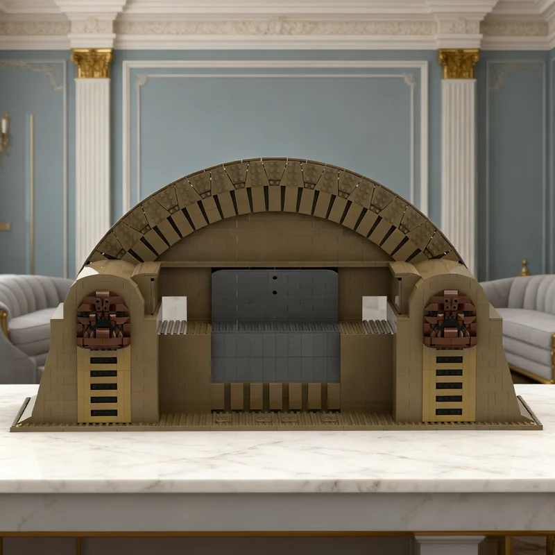 2608 деталей MOC: Фигурка Бобы Фетта на Мега-троне, модель из серии Star Battle, конструктор, подарок, креативный коллекционный предмет, декор для демонстрации, премиум-класс
2608 деталей MOC: Фигурка Бобы Фетта на Мега-троне, модель из серии Star Battle, конструктор, подарок, креативный коллекционный предмет, декор для демонстрации, премиум-класс