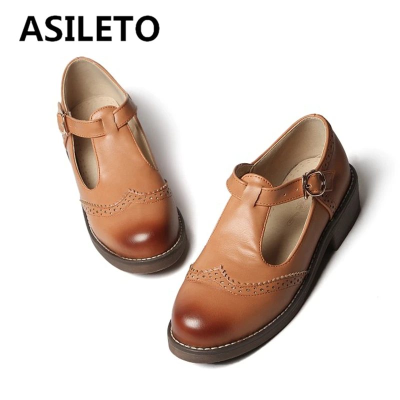 ASILETO 2025 New Design Vintage Women Flats Round Toe Buckle T-Strap Mixed Color Soft Casual Daily Shoes Large Size 41 42 43
ASILETO 2025 New Design Vintage Women Flats Round Toe Buckle T-Strap Mixed Color Soft Casual Daily Shoes Large Size 41 42 43
