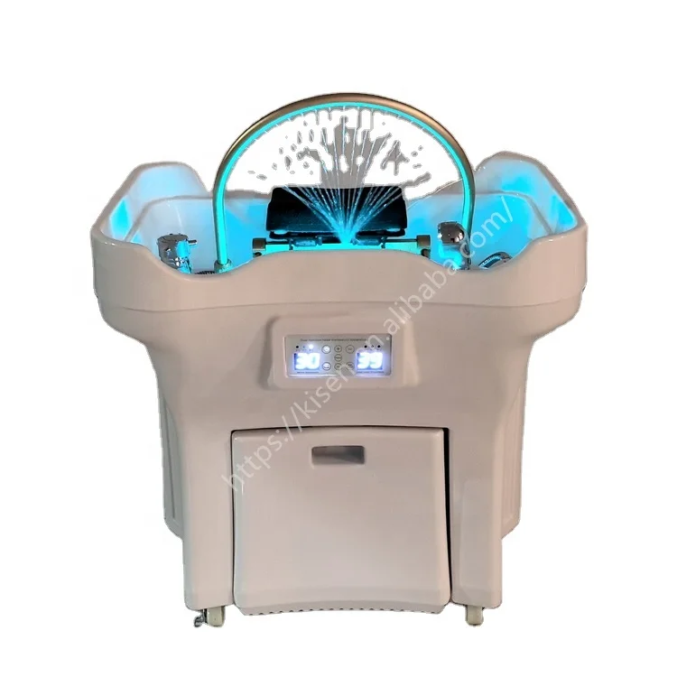 Beauty Salon Portable Basin Head Spa Therapy Bowl Shampoo Sink with Water Circulation and Steamer Double Water tank
Beauty Salon Portable Basin Head Spa Therapy Bowl Shampoo Sink with Water Circulation and Steamer Double Water tank