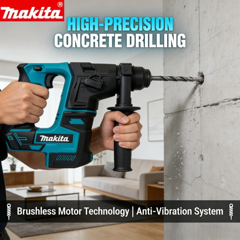 Makita HR140D Brushless Hammer Cordless Electric Hammer 18V Lithium Battery Wireless Drills Makita 18v Power Tools
Makita HR140D Brushless Hammer Cordless Electric Hammer 18V Lithium Battery Wireless Drills Makita 18v Power Tools
