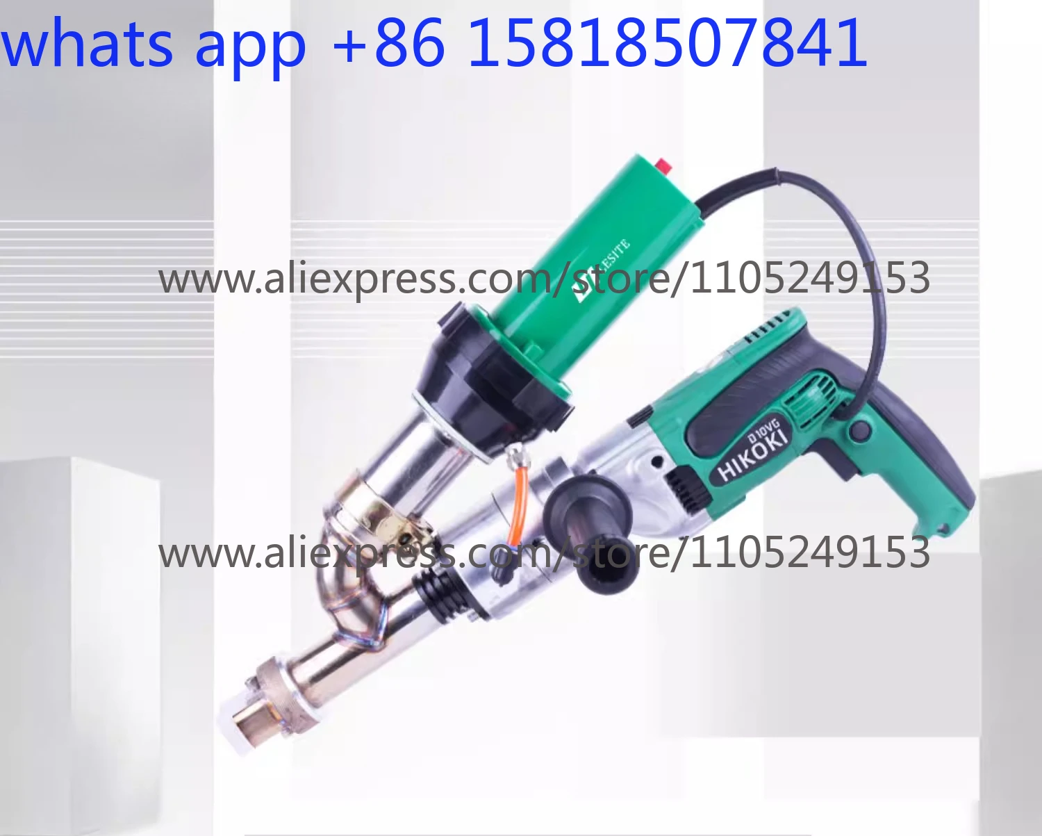 Extrusion type plastic welding torch geomembrane electrode hot melt extrusion welding machine
Extrusion type plastic welding torch geomembrane electrode hot melt extrusion welding machine