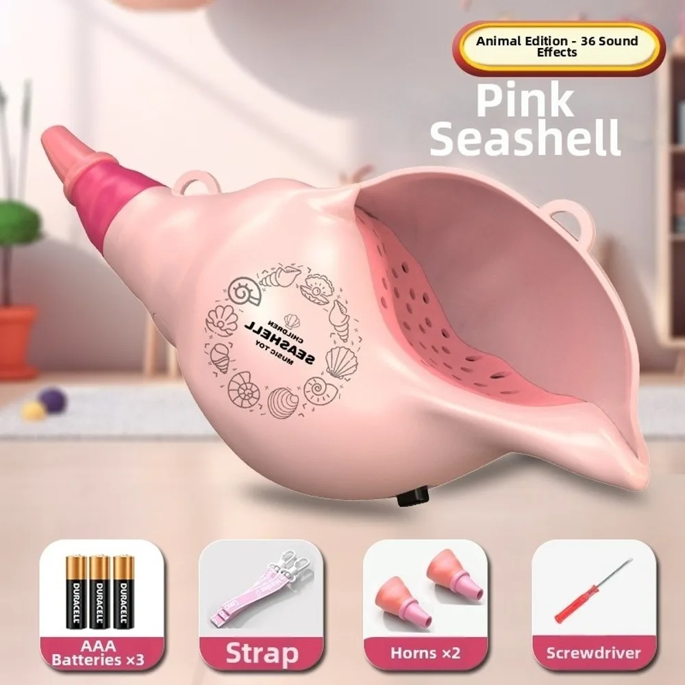 36 Realistic Animal Sounds Music Animal Caller Toy for Kids 2 Modes Horn Early Learning Toy 4-Level Lights Seashell Toy
36 Realistic Animal Sounds Music Animal Caller Toy for Kids 2 Modes Horn Early Learning Toy 4-Level Lights Seashell Toy