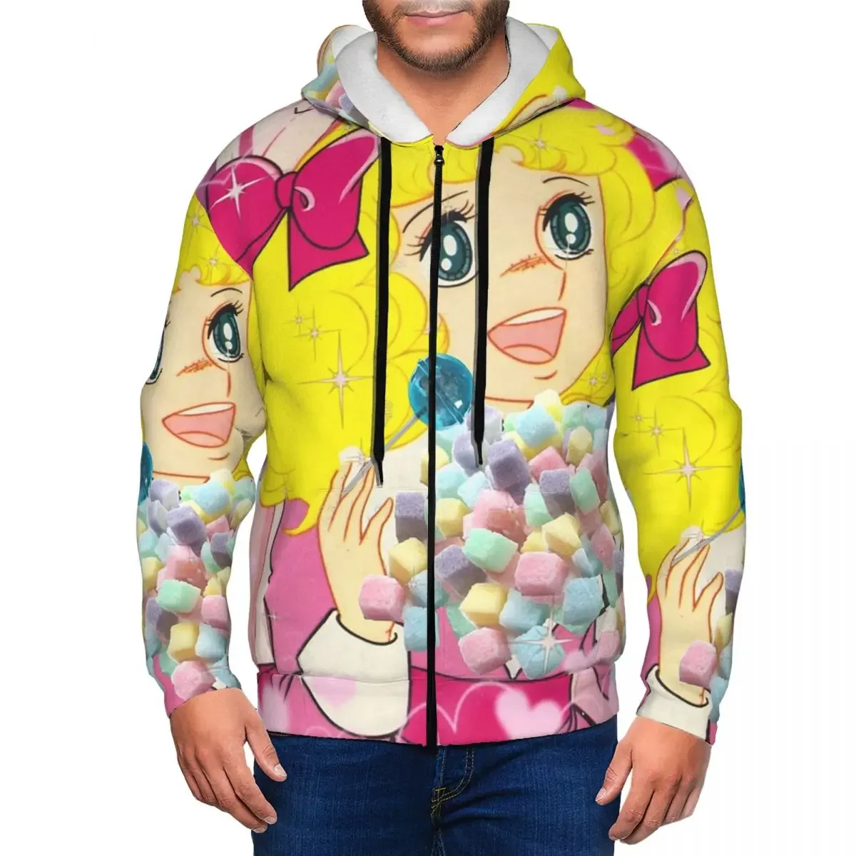 Candy Candy Anime Manga Zipper Hoodie Hip Hop Pullover Autumn Winter Men Women Sweatshirt Long Sleeve Tops
Candy Candy Anime Manga Zipper Hoodie Hip Hop Pullover Autumn Winter Men Women Sweatshirt Long Sleeve Tops