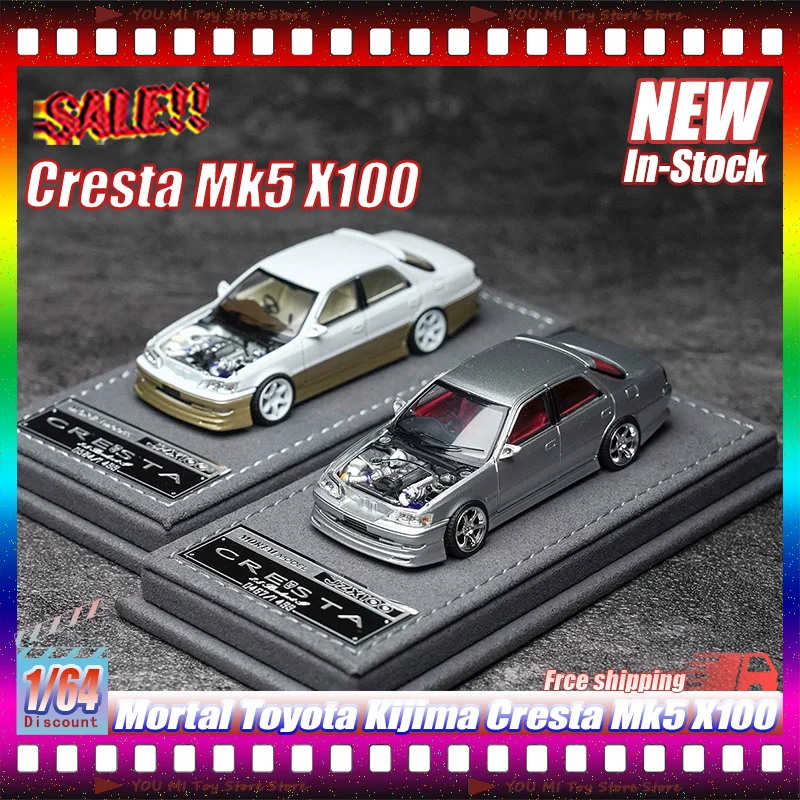 1:64 New Mortal Toyota Kijima Cresta Mk5 X100 Platinum Realistic Alloy Miniature Die-Cast Car Model Custom Children'S Toys Gifts
1:64 New Mortal Toyota Kijima Cresta Mk5 X100 Platinum Realistic Alloy Miniature Die-Cast Car Model Custom Children'S Toys Gifts