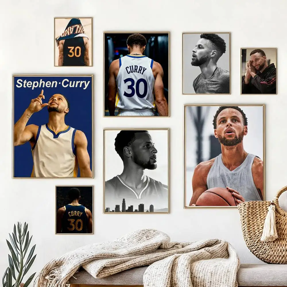 Basketball S-Stephen C-Curry Poster Waterproof Wall Art Sticker For Bar Living Room Vintage Decor High Quality Print Gift
Basketball S-Stephen C-Curry Poster Waterproof Wall Art Sticker For Bar Living Room Vintage Decor High Quality Print Gift