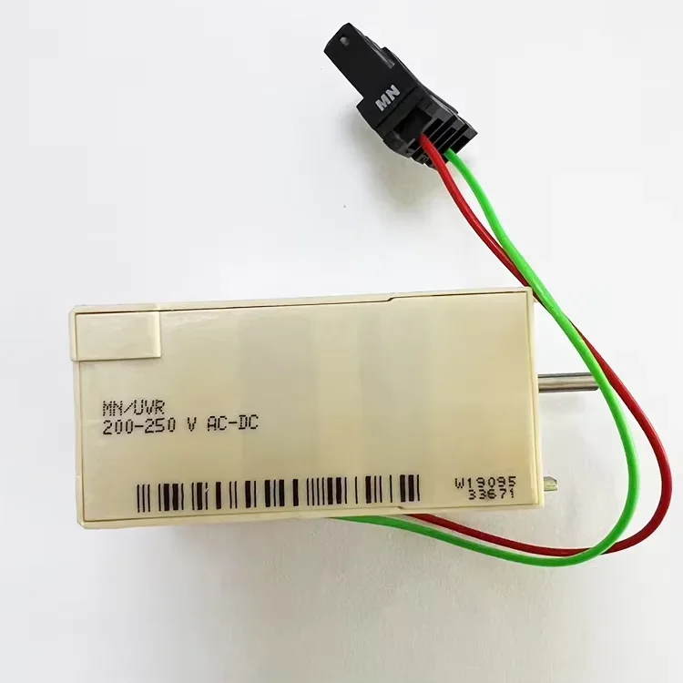 New SMO MN/UVR Used for NS MCCB Standard Opening Undervoltage Release ComPacT NS630/NS3200 Fixed SMO-MN/UVR Model 200/250V AC/DC
New SMO MN/UVR Used for NS MCCB Standard Opening Undervoltage Release ComPacT NS630/NS3200 Fixed SMO-MN/UVR Model 200/250V AC/DC