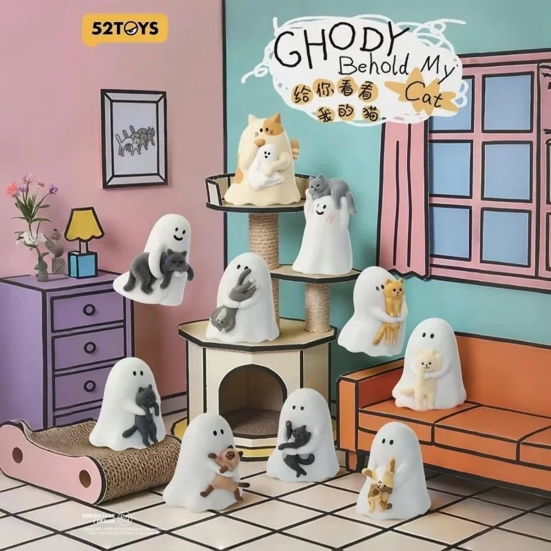 In stock Ghost Cat Blind Box Figures Cute Collectible Trendy Toy Desktop Ornaments Mystery Surprise Gift Girls Cat Friend Gift
In stock Ghost Cat Blind Box Figures Cute Collectible Trendy Toy Desktop Ornaments Mystery Surprise Gift Girls Cat Friend Gift