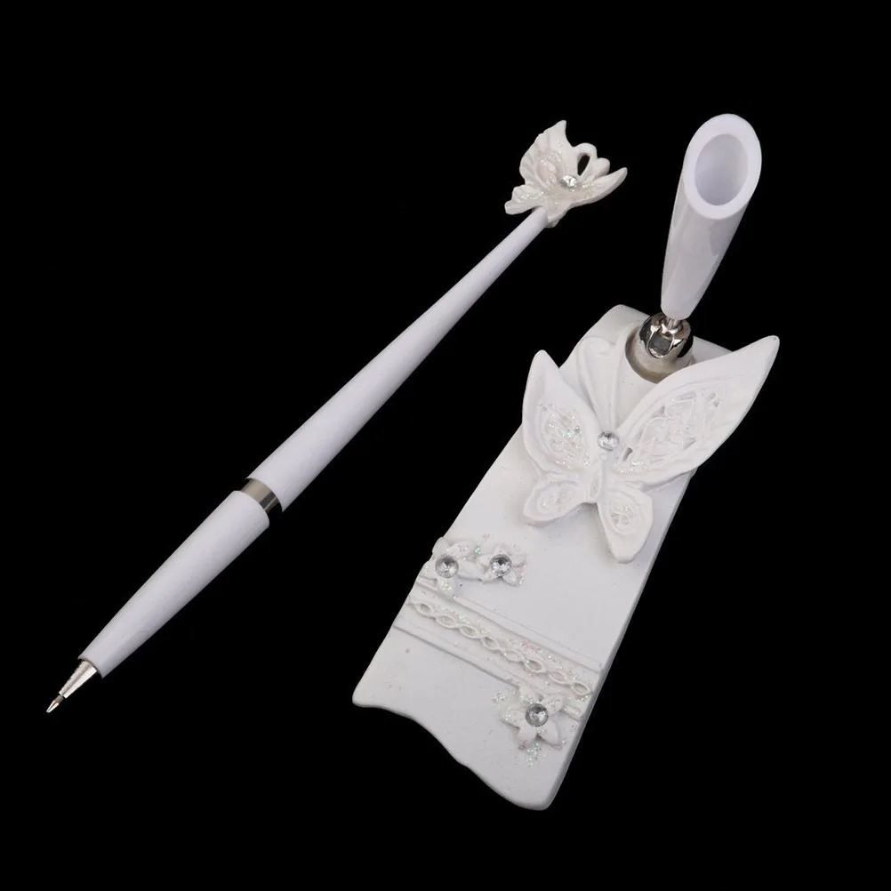 Ручка для подписи на свадебной гостевой книге, белые, черные чернила, украшенные стразами, вращающийся держатель для ручек, европейский свадебный стиль, аксессуар
Ручка для подписи на свадебной гостевой книге, белые, черные чернила, украшенные стразами, вращающийся держатель для ручек, европейский свадебный стиль, аксессуар