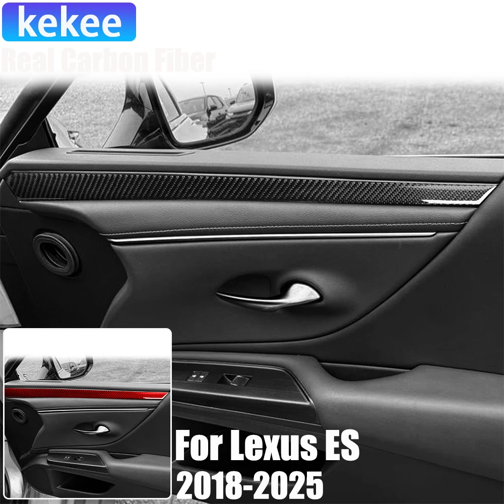 Real Carbon Fiber Car Accessories Front Door Panel Soft Sticker For Lexus ES200/250/260/300h/350 2018 19 20 21 22 23 24 2025
Real Carbon Fiber Car Accessories Front Door Panel Soft Sticker For Lexus ES200/250/260/300h/350 2018 19 20 21 22 23 24 2025