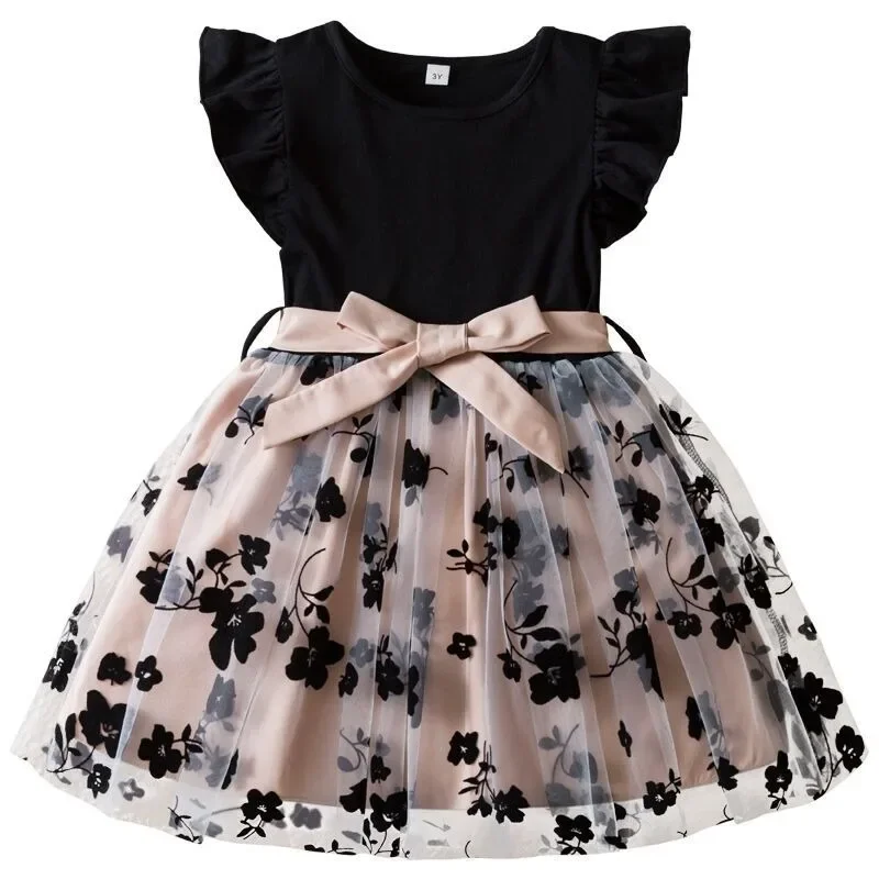 2025 New Girl Dress Kids Clothes for Children Flower Flying Sleeves Tulle Tutu Kids Birthday Party Princess Skirt Sweet 3-7Y
2025 New Girl Dress Kids Clothes for Children Flower Flying Sleeves Tulle Tutu Kids Birthday Party Princess Skirt Sweet 3-7Y