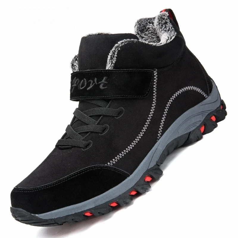 Winter Men's Shoes with Fleece Lining and Thick Cotton Warm Sports Shoes Korean Style Trendy Leisure Shoes for Men
Winter Men's Shoes with Fleece Lining and Thick Cotton Warm Sports Shoes Korean Style Trendy Leisure Shoes for Men