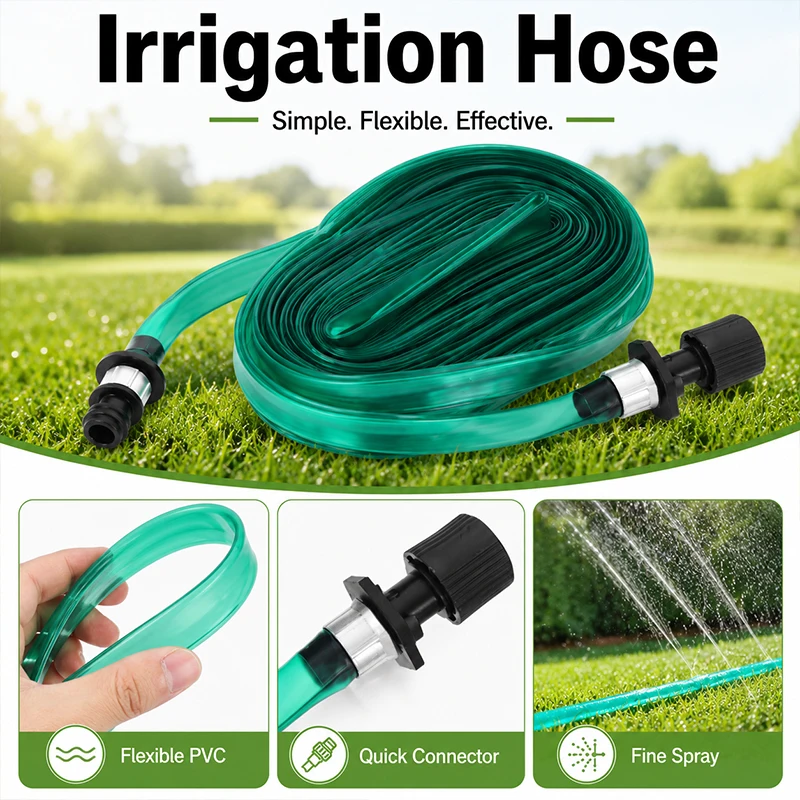 Garden Lawn Sprinkler Adjustable Micro Drip Irrigation System Agricultural Watering Hose Pipe Spray Connector Kit
Garden Lawn Sprinkler Adjustable Micro Drip Irrigation System Agricultural Watering Hose Pipe Spray Connector Kit