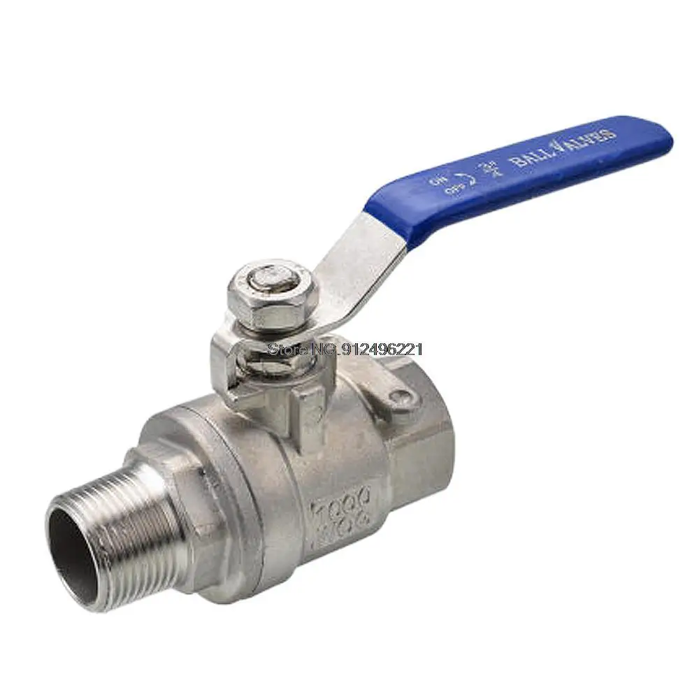 1/2 "3/4" 1" внутренняя/наружная резьба BSPT, нержавеющая сталь 304, два 2-ходовых шаровых крана DN15 DN20 DN25 Q11F-16P, фитинг для водопроводных труб
1/2 "3/4" 1" внутренняя/наружная резьба BSPT, нержавеющая сталь 304, два 2-ходовых шаровых крана DN15 DN20 DN25 Q11F-16P, фитинг для водопроводных труб