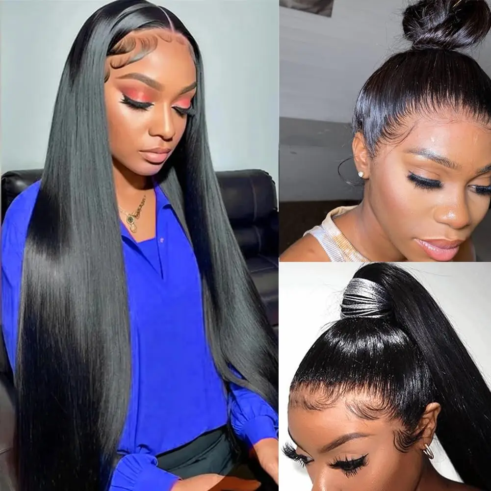 220% Density 360 Lace Front Wigs Human Hair Wigs for Black Women Straight 360 Full Lace Frontal Wigs Human Hair Wigs
220% Density 360 Lace Front Wigs Human Hair Wigs for Black Women Straight 360 Full Lace Frontal Wigs Human Hair Wigs