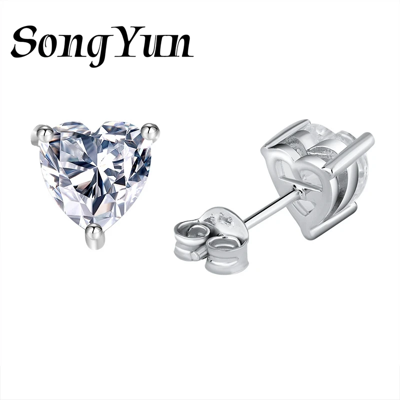 SONGYUN Luxury Jewelry 925 Sterling Silver Earrings Moissanite Diamond Huggie Wedding Women Rhodium Plated MST Patent Earring
SONGYUN Luxury Jewelry 925 Sterling Silver Earrings Moissanite Diamond Huggie Wedding Women Rhodium Plated MST Patent Earring