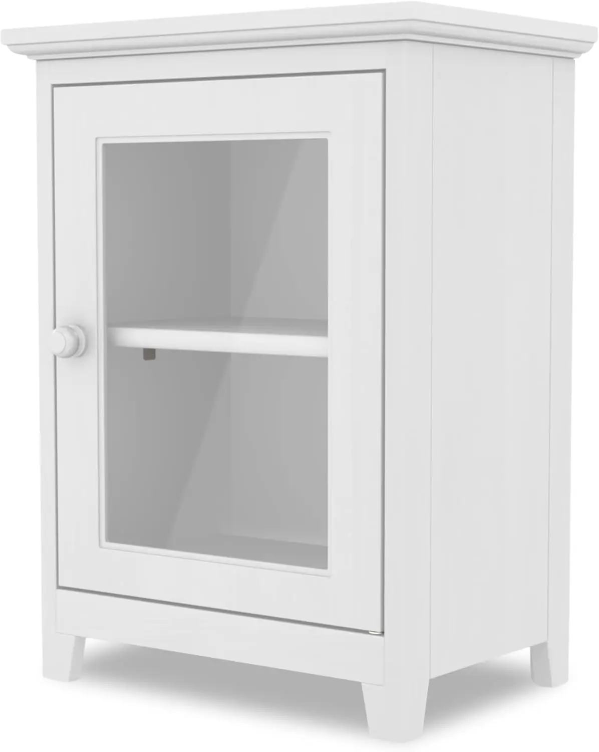 White Night Stand \u2013 Easiest Assembly, No Tools Required - Premium Two Wooden Bedside Table or End Table with Glass Door -
White Night Stand \u2013 Easiest Assembly, No Tools Required - Premium Two Wooden Bedside Table or End Table with Glass Door -