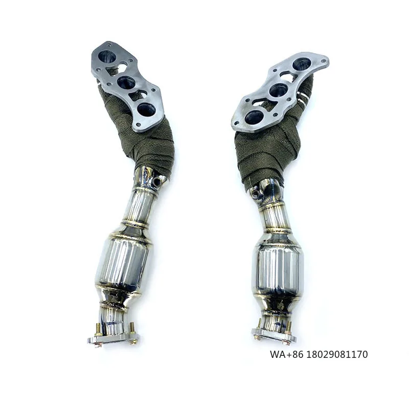 Tuning Exhaust Manifold for ISF IS F 5.0 2007-2014 Racing Upgrade Stainless Steel with Catalyst Exhaust Muffler System
Tuning Exhaust Manifold for ISF IS F 5.0 2007-2014 Racing Upgrade Stainless Steel with Catalyst Exhaust Muffler System