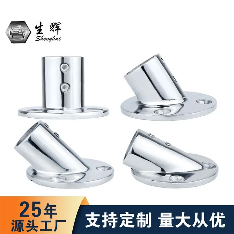 Marine Grade Stainless Steel Tube Holder for Boat Railings Adjustable 30 to 90 Degree Angles Fits 22MM to 38MM Tubes
Marine Grade Stainless Steel Tube Holder for Boat Railings Adjustable 30 to 90 Degree Angles Fits 22MM to 38MM Tubes