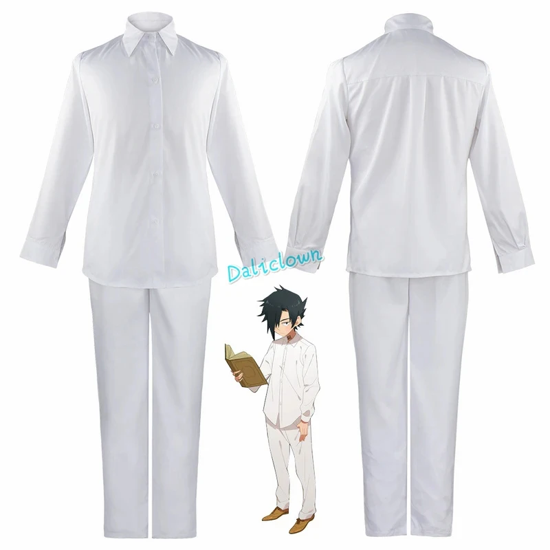 CyAnime The Promised Neverland Cosplay Emma Norman Ray Costume White Shirt Skirt Pants Japanese School Uniform Wig
CyAnime The Promised Neverland Cosplay Emma Norman Ray Costume White Shirt Skirt Pants Japanese School Uniform Wig
