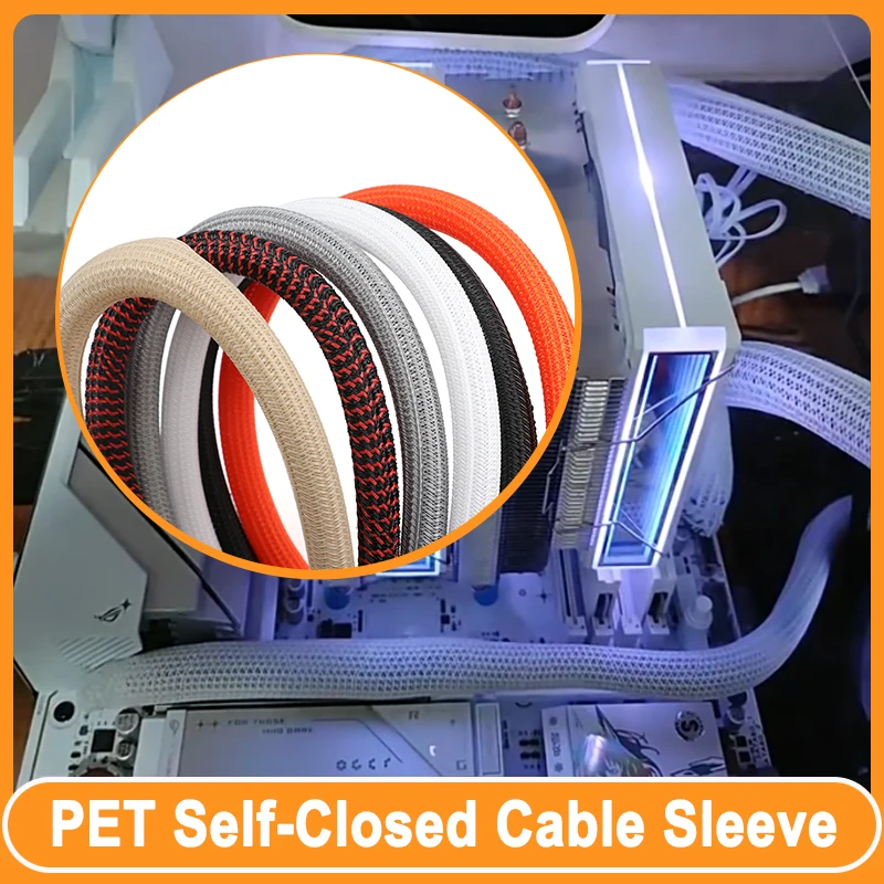 3/5/10m PET Cable Sleeve Self-Closed 3mm-50mm Flexible Wear Resistant Braid Insulated Split USB Cable Management Protect Sheath
3/5/10m PET Cable Sleeve Self-Closed 3mm-50mm Flexible Wear Resistant Braid Insulated Split USB Cable Management Protect Sheath